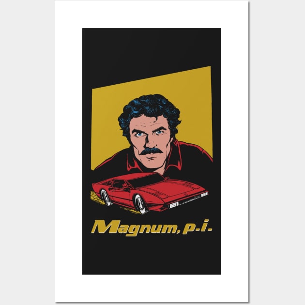 Magnum, p.i. Wall Art by Vector-Planet